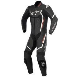 ALPINESTARS MENS MOTEGI-V2 1 PIECE RACE SUIT - BLACK / WHITE / RED SI-708