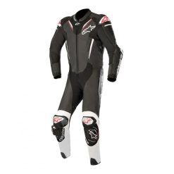 2018 ALPINESTARS ATEM V3 LEATHER SUIT - BLACK/WHITE SI-704