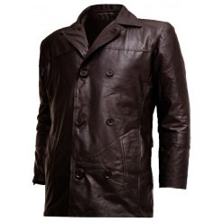 Liam Neeson Taken Bryan Mills Brown Leather Jacket SI-305